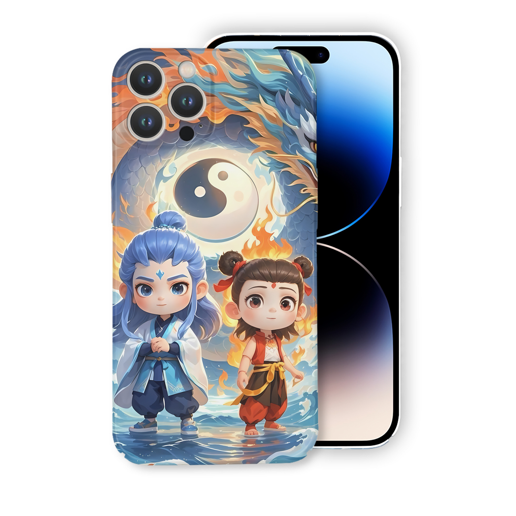 （画像用） Ne Zha 2 ナタ 魔童の大暴れ 【iPhone 14シリーズ対応】ハードケース